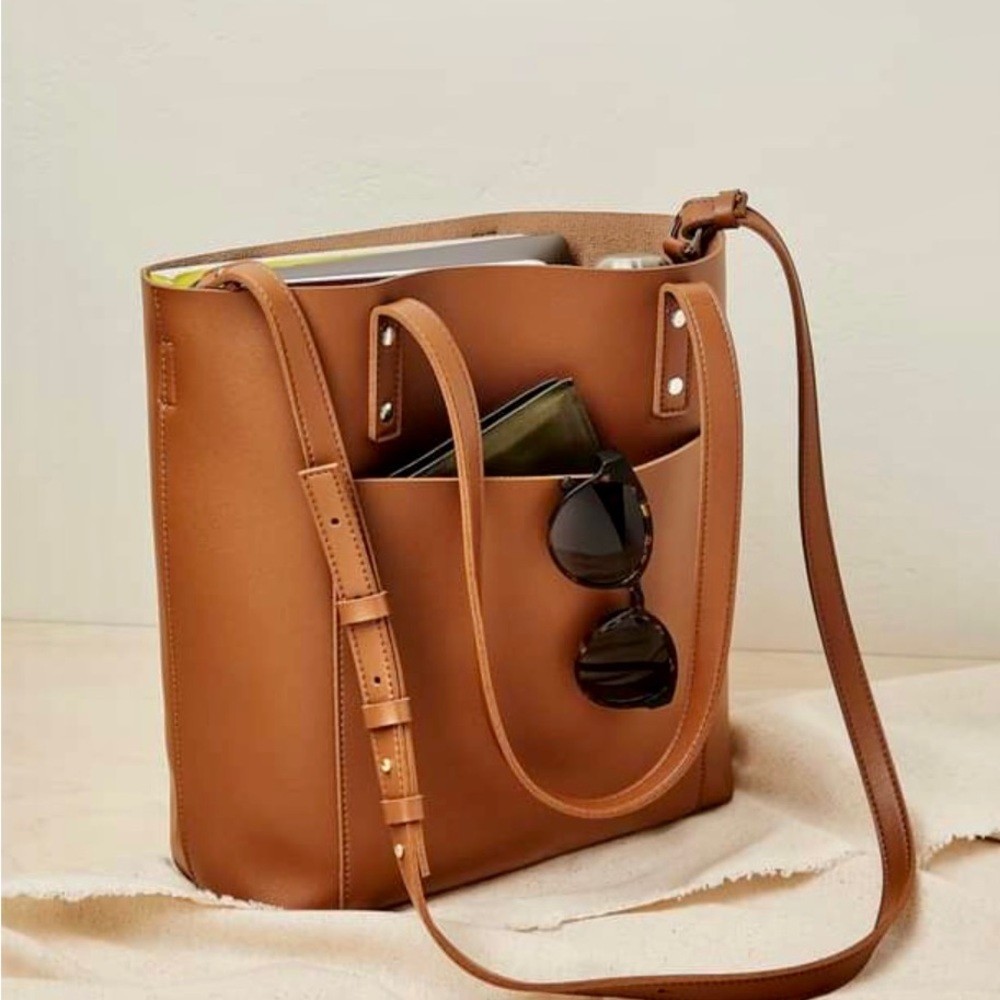 Henny & Lev Vegan Leather Everyday Tote